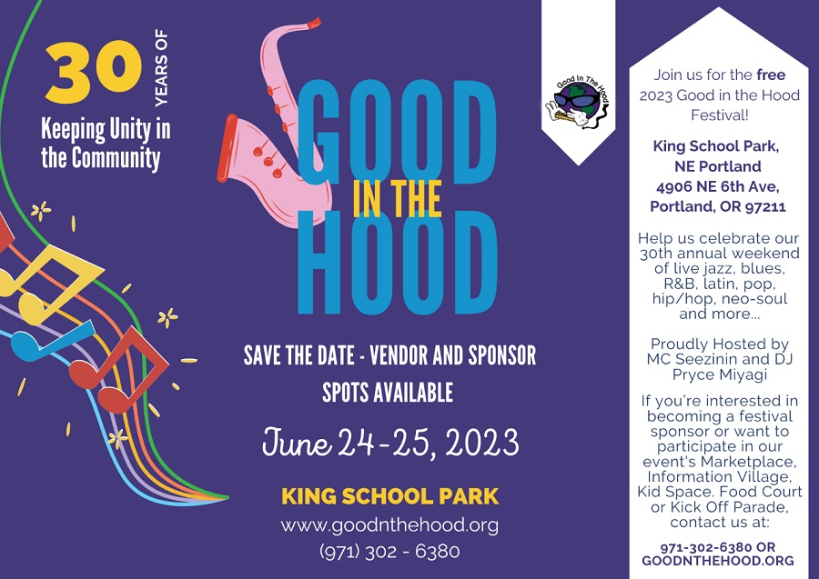 Ad - Good in the Hood - 2023